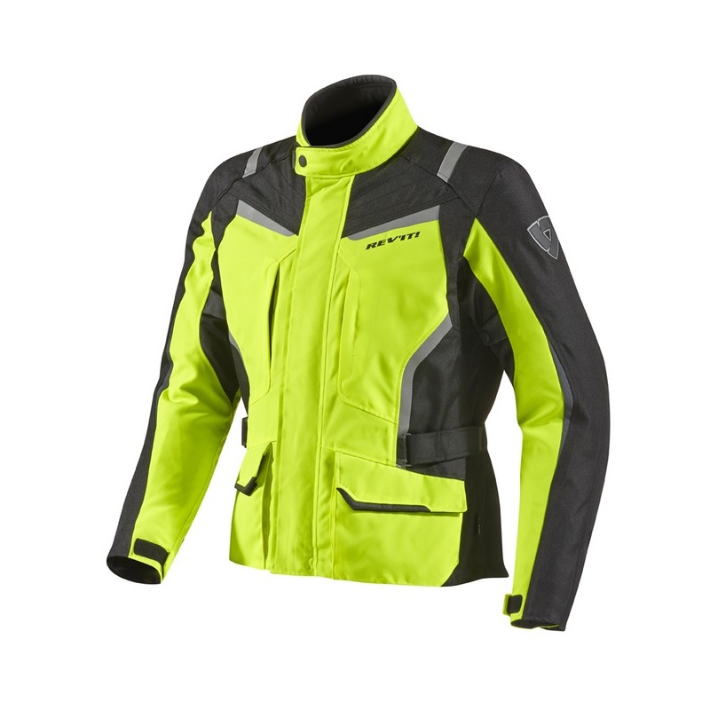 Revit Voltiac HV negru-fluo galben jacheta de motociclete lichidare