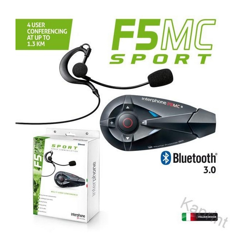 CellularLine Interphone Interphone F5 MC Sport
