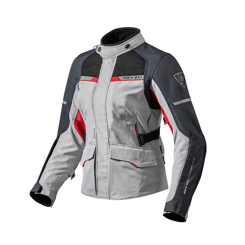 Revit Outback 2 jacheta de motocicletă pentru femei Revit Outback 2 Silver Red Sale lichidare