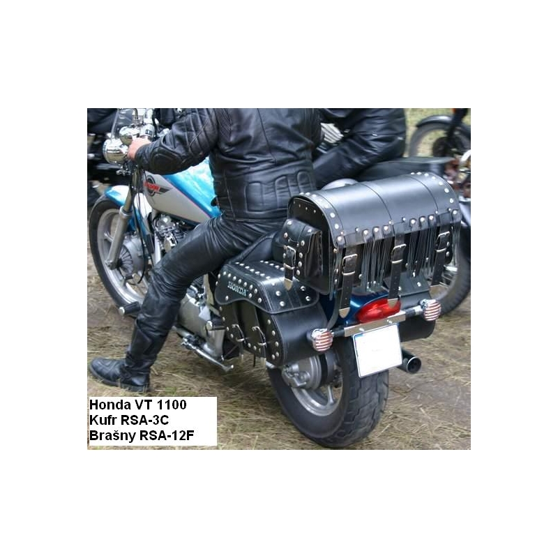 Genți din piele pentru motocicletă Chopper RSA-12F