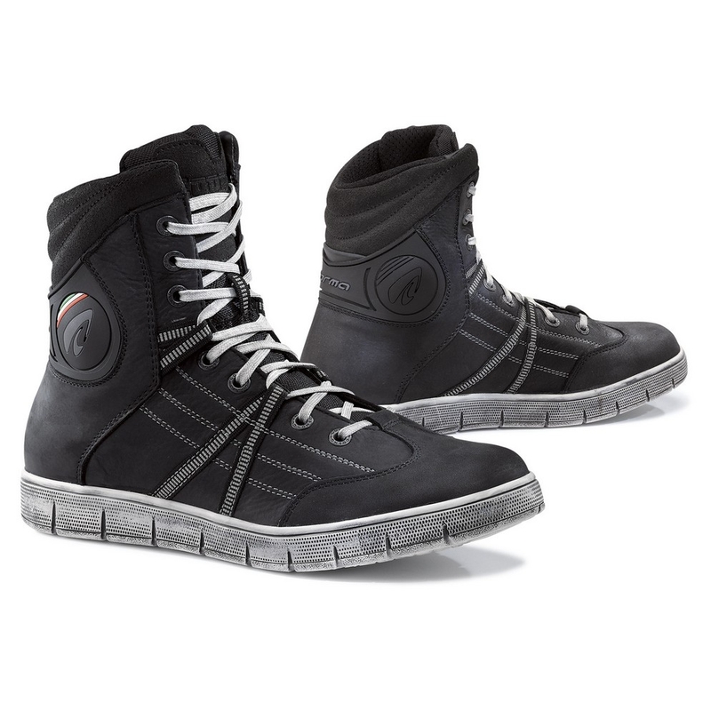 Forma Cooper negru/alb negru/alb cizme de motocicletă lichidare