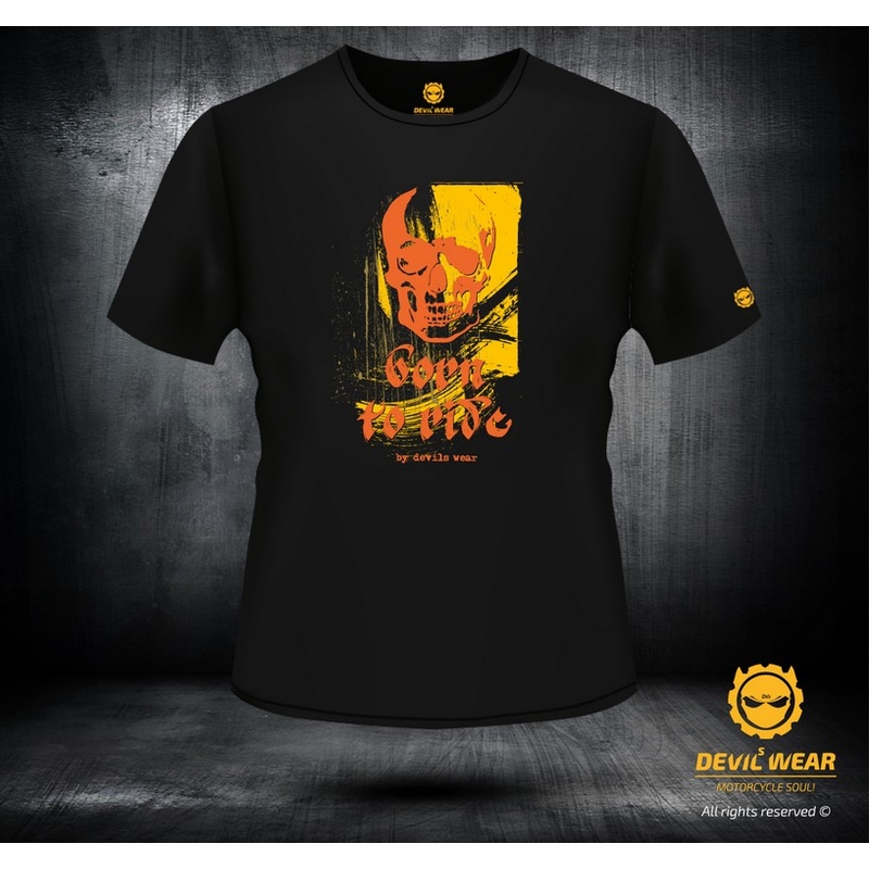Tricou pentru bărbați Devils Wear - BTR Skull lichidare