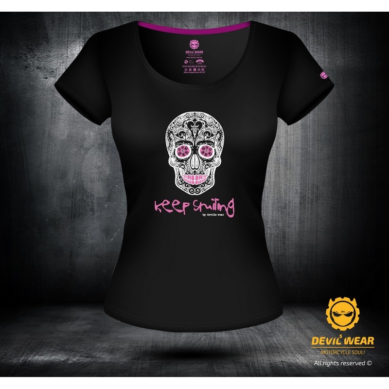 Îmbrăcăminte pentru femei Devils Wear - Keep Smilling reducere lichidare