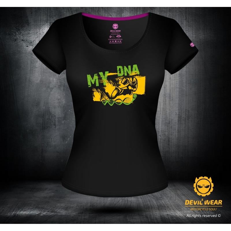 Tricou Devils Wear pentru femei - My DNA lichidare