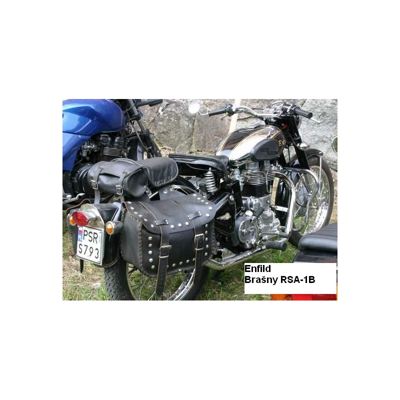 Chopper RSA-1B piele de motocicletă panniers motocicletă Chopper RSA-1B