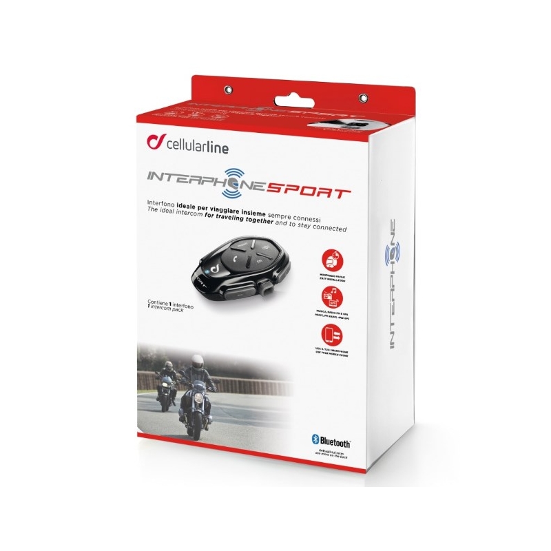 CellularLine Interphone Interphone Sport Pachet unic