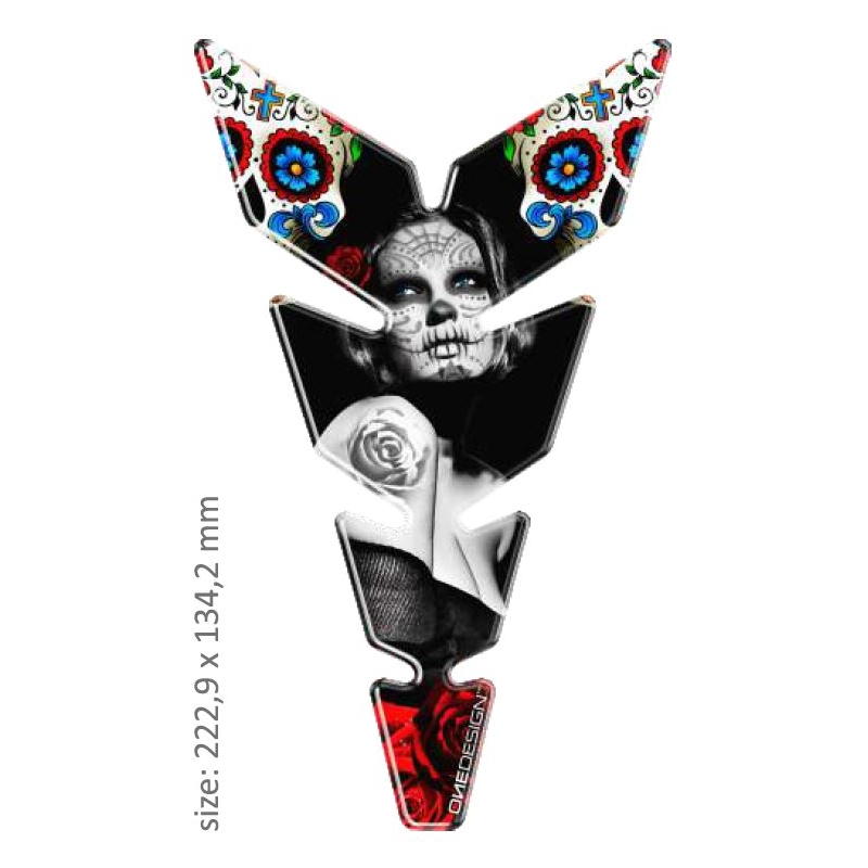 Capac rezervor combustibil Print - MOON Slim Mexican Tatoo 2