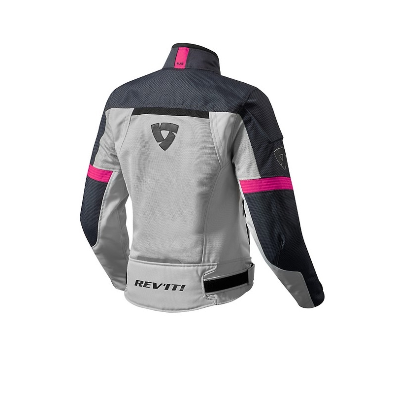 Revit Airwave 2 jacheta pentru motociclete pentru femei Silver și Purple Vânzare lichidare