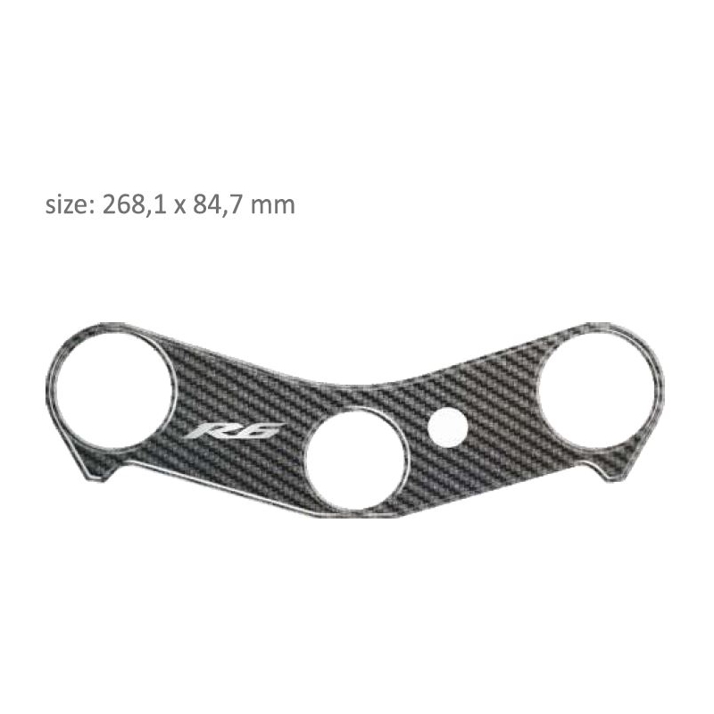 Ochelari de carbon Print - Yamaha R6 (06-14) lichidare