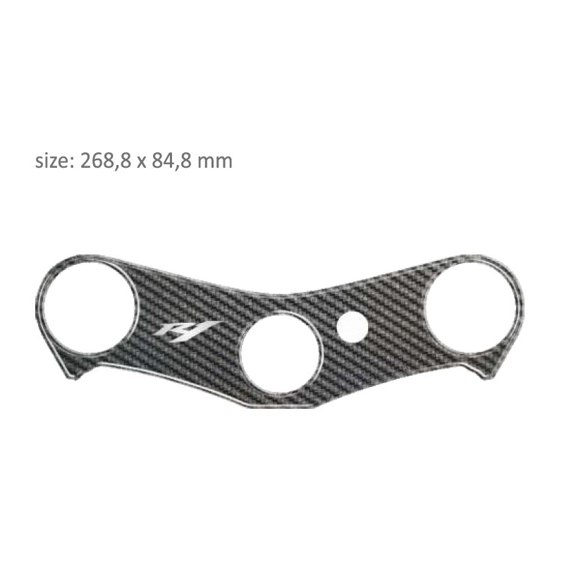 Acoperire cu carbon pentru ochelari Print - Yamaha R1 (07-08)