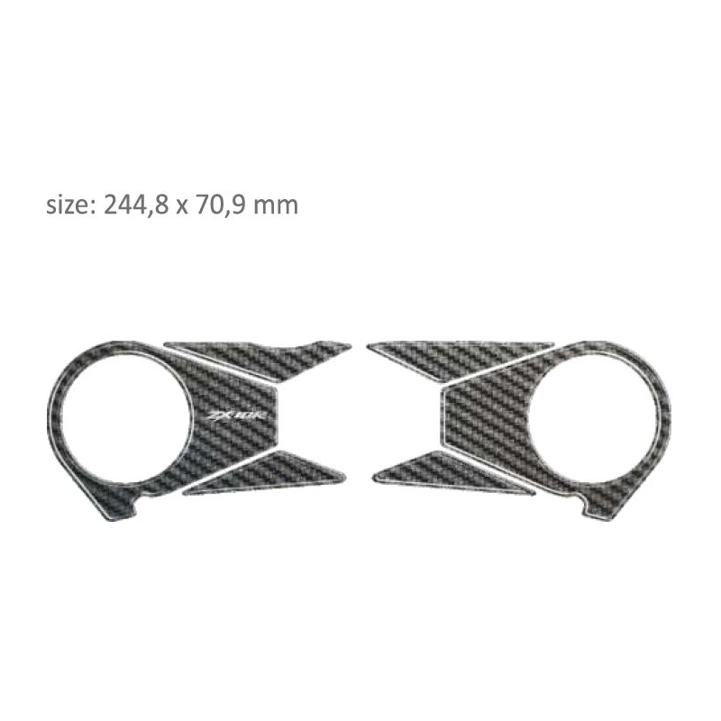 Ochelari de protecție din carbon Print - Kawasaki ZX 10R (06-10) lichidare