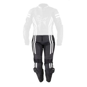 Pantaloni Tschul 554 negru și alb  pentru femei Tschul 554 negru și alb lichidare