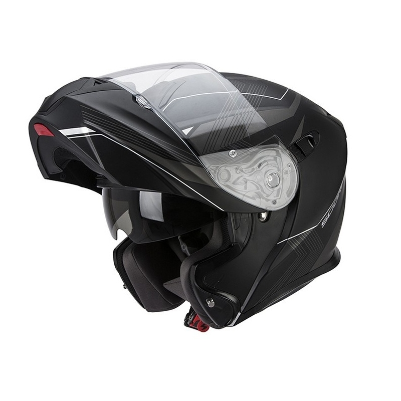 Cască de motocicletă Scorpion EXO-920 GEM negru-argintiu výprodej lichidare