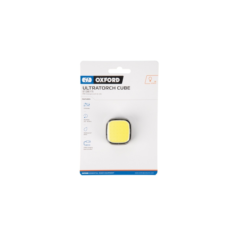 Oxford Ultratorch Cube Cube Front Bike Light
