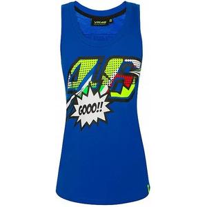 Tricou pentru femei VR46 Valentino Rossi POP ART albastru