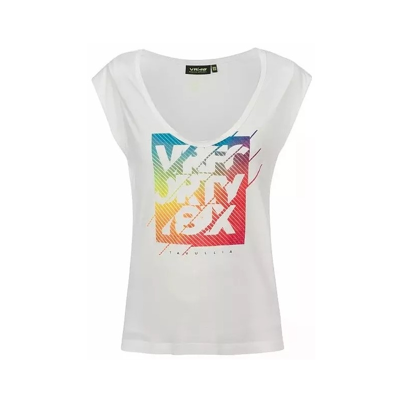 Tricou pentru femei VR46 Valentino Rossi alb