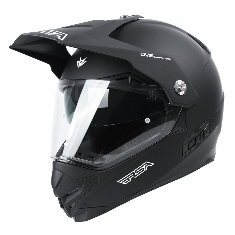 Cască moto enduro RSA MX-01 EVO negru mat lichidare