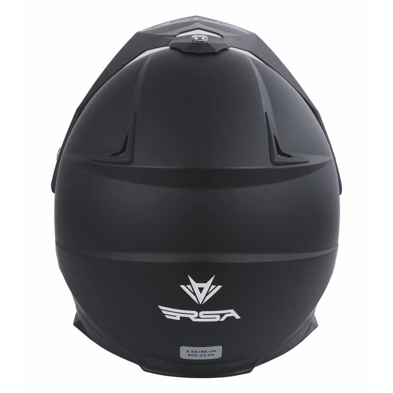 Cască moto enduro RSA MX-01 EVO negru mat lichidare