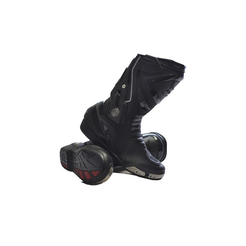Rebelhorn Pride II perforate negru negru cizme de motociclete lichidare