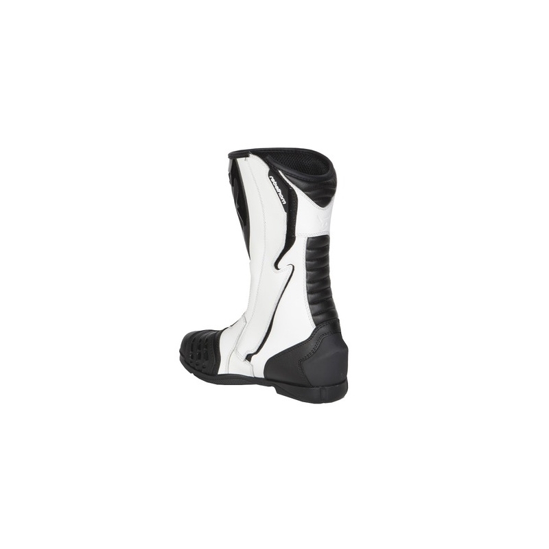 Rebelhorn Trip alb și negru  cizme de motociclete alb și negru lichidare