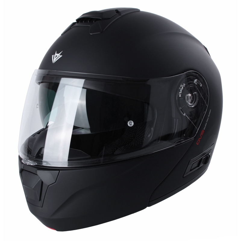 Cască de motocicletă RSA Rival pliabilă, negru mat