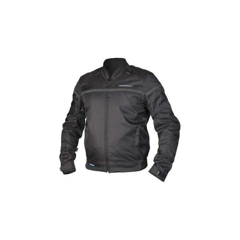Rebelhorn Ghost negru negru jacheta de motociclete lichidare
