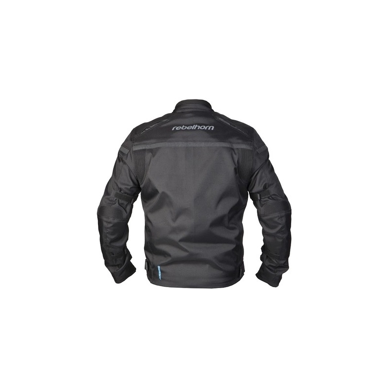 Rebelhorn Ghost negru negru jacheta de motociclete lichidare
