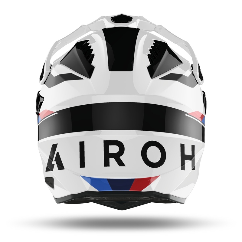 Cască de enduro Airoh Commander Skill 2022 alb