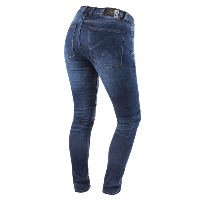 Blugi moto pentru femei Street Racer Daily albastru - calitate II