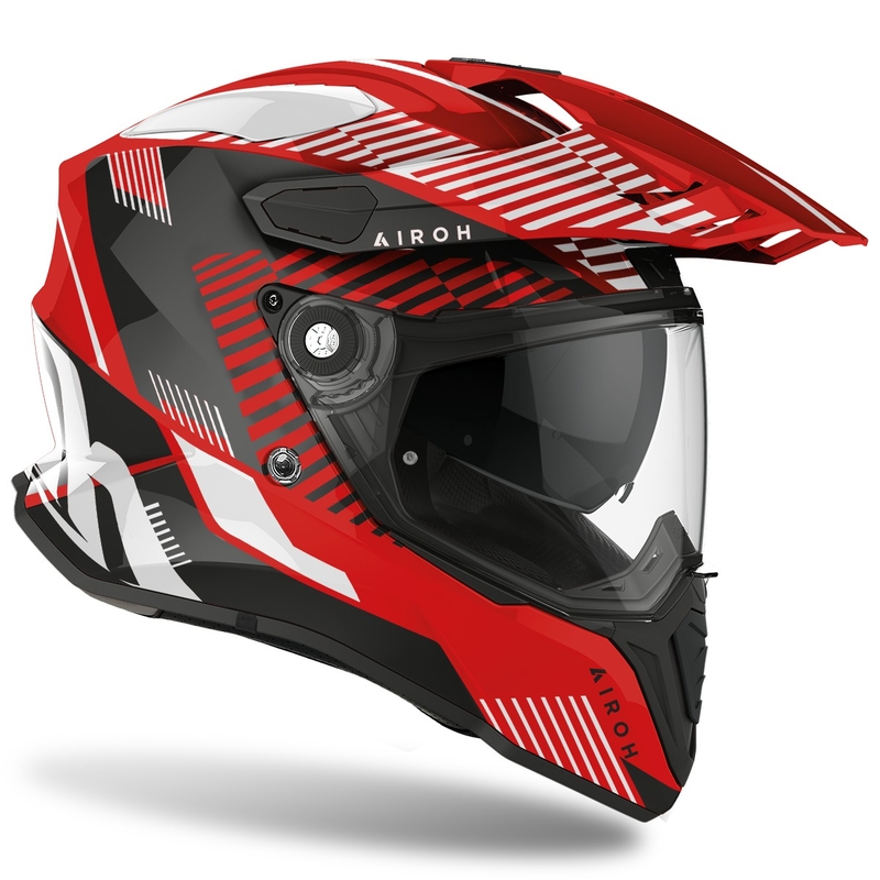 Cască de enduro Airoh Commander Boost 2022 roșu lucios lichidare
