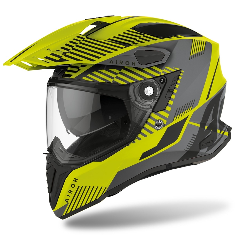 Cască de enduro Airoh Commander Boost 2022 galben mat lichidare