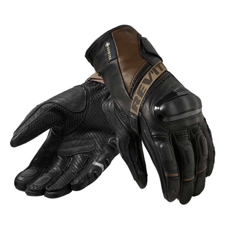 Mănuși de motocicletă Revit Dominator 3 GTX negru-maro