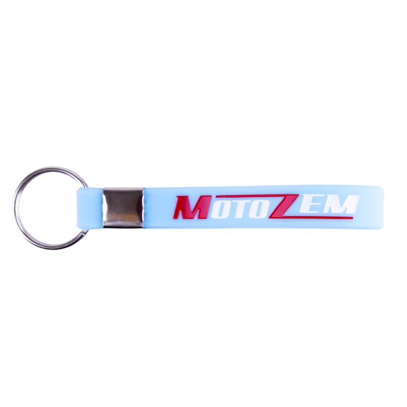 MotoZem breloc albastru
