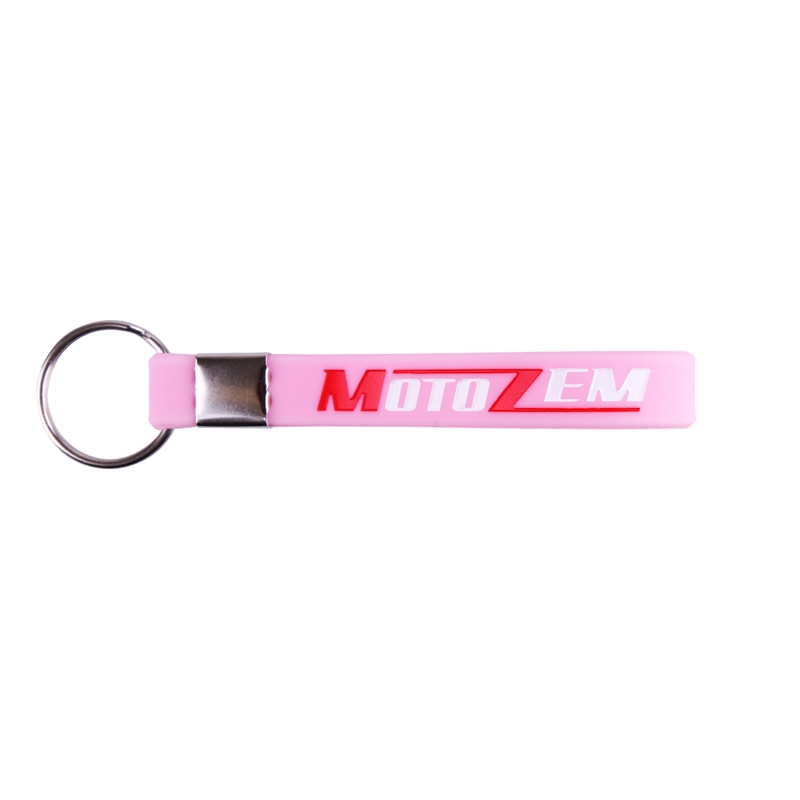 MotoZem breloc roz