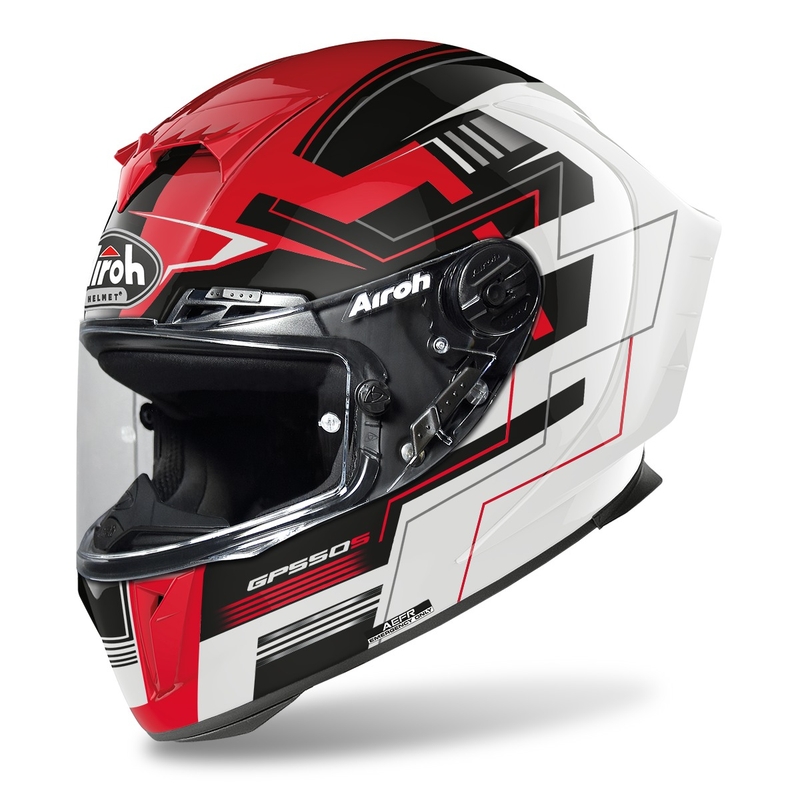 Cască de motocicletă integrală Airoh GP550 S Challenge 2022 roșu lucios