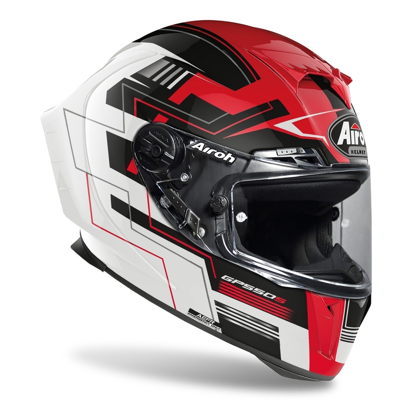 Cască de motocicletă integrală Airoh GP550 S Challenge 2022 roșu lucios
