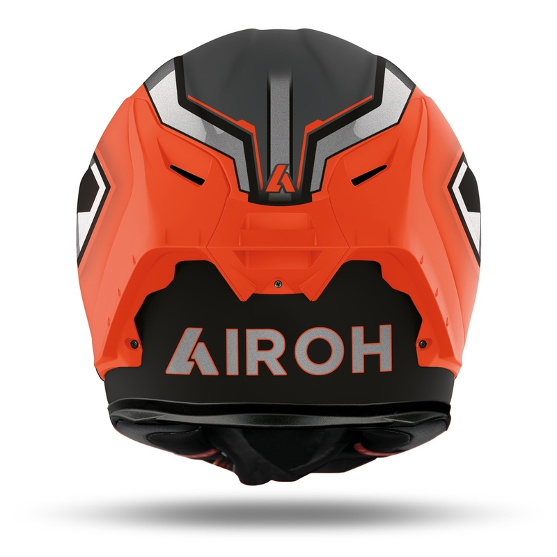Cască de motocicletă integrală Airoh GP550 S Rush 2022 portocaliu fluo mată Airoh GP550 S Rush 2022 lichidare