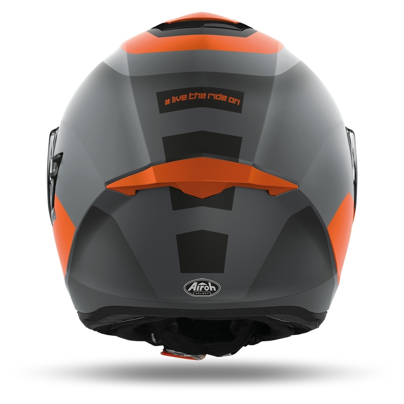 Cască de motocicletă integrală Airoh ST.501 Dock 2022 portocaliu mată výprodej lichidare