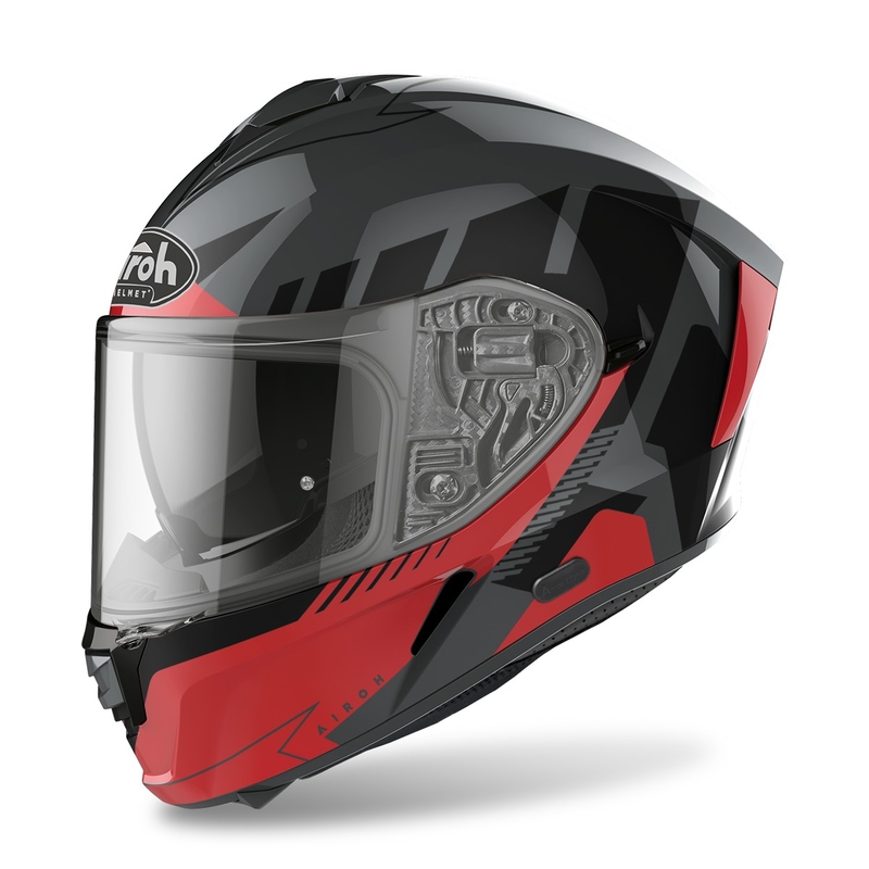 Airoh Spark Rise 2022 cască de motocicletă integrală roșu lucios