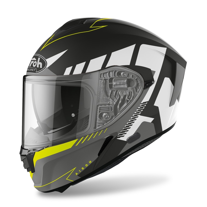 Cască de motociclist integrală Airoh Spark Rise 2022 negru mat
