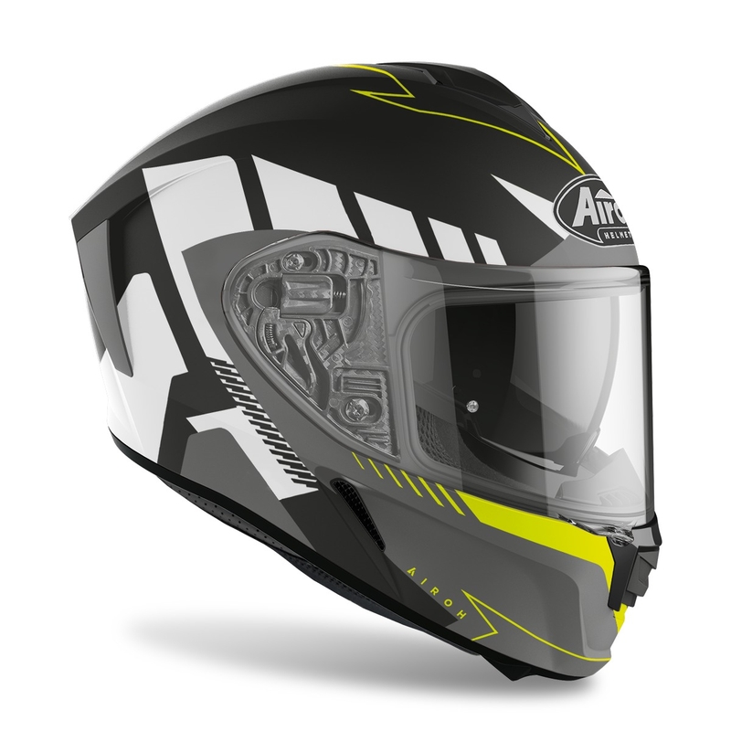 Cască de motociclist integrală Airoh Spark Rise 2022 negru mat