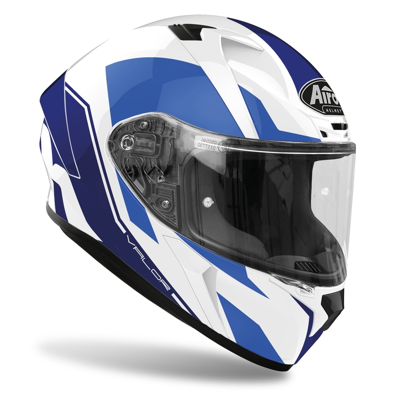 Cască de motocicletă integrală Airoh Valor Wings 2022 albastru lucios lichidare