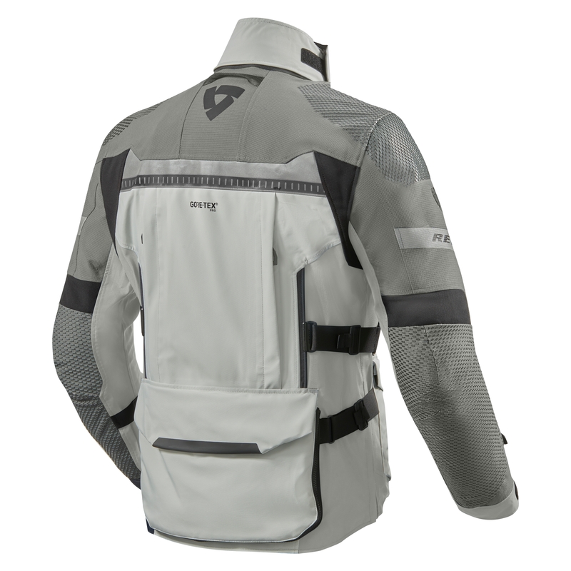 Revit Dominator 3 GTX jachetă pentru motociclete gri-argintiu