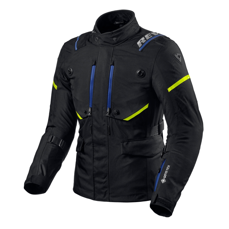 Jachetă de motocicletă Revit Vertical GTX negru