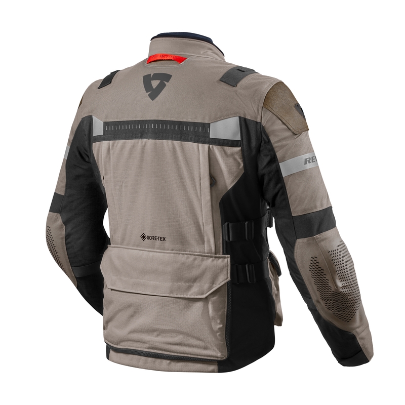Geacă de motocicletă Revit Defender 3 GTX maro-negru