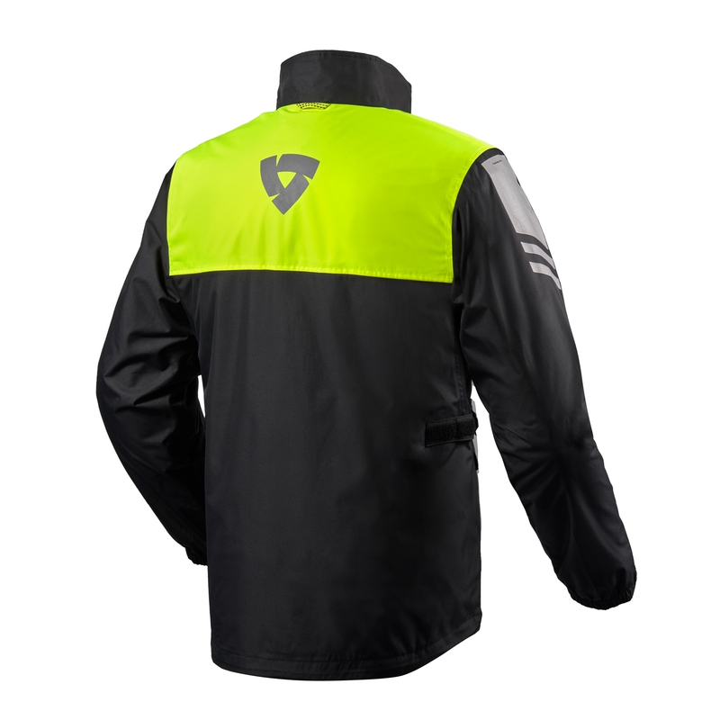 Revit Nitric 3 H2O jachetă de ploaie de motocicletă negru-fluo-galbenă lichidare