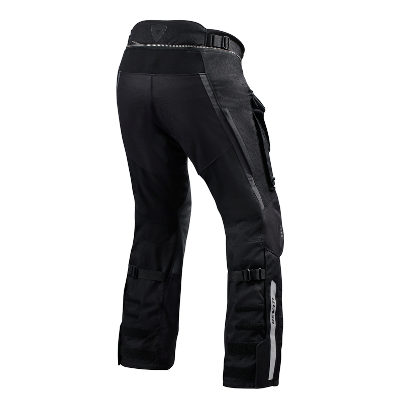 Pantaloni motocicletă Revit Defender 3 GTX negri, crop