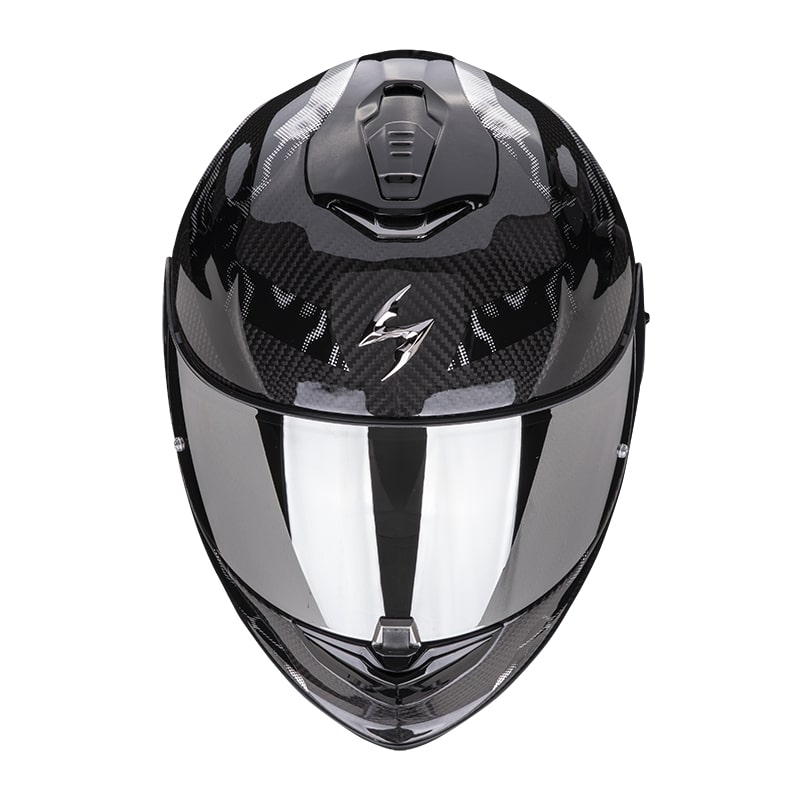 Cască de motocicletă integrală Scorpion EXO-1400 Carbon Air Cloner argint