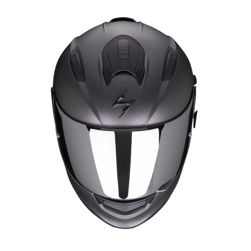 Scorpion Exo-491 Cască de motocicletă integrală solidă antracit mat