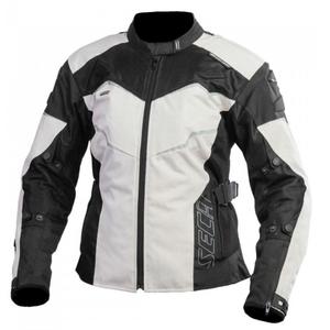 Jachetă de motocicletă pentru femei SECA Stream III gri lichidare výprodej
